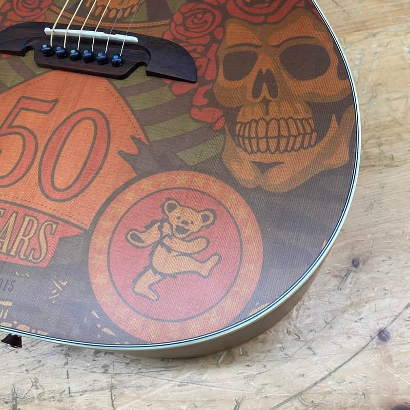 Alvarez AF65GD/M Grateful Dead 50th Anniversary Acoustic Guitar
