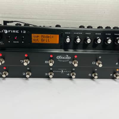 Atomic AmpliFIRE 12 Modeling Guitar Multi-Effects Amp Modeler Pedal 5 Pitch Shifter Harmonizer Whammy Perfect match for an Atomic CLR Reference FRFR Monitor Satchel the lead guitarist for Steel Panther used one live. image 7