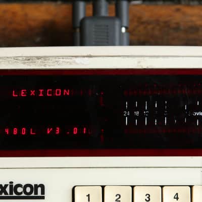 Lexicon 480L Digital Effects System with LARC Remote 1980s - Black / White Remote image 9