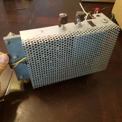 Kodak Mono 8 Watt Tube Amp Project and Cab, Speaker AlNiCo 6x9 1963 Tan image 5