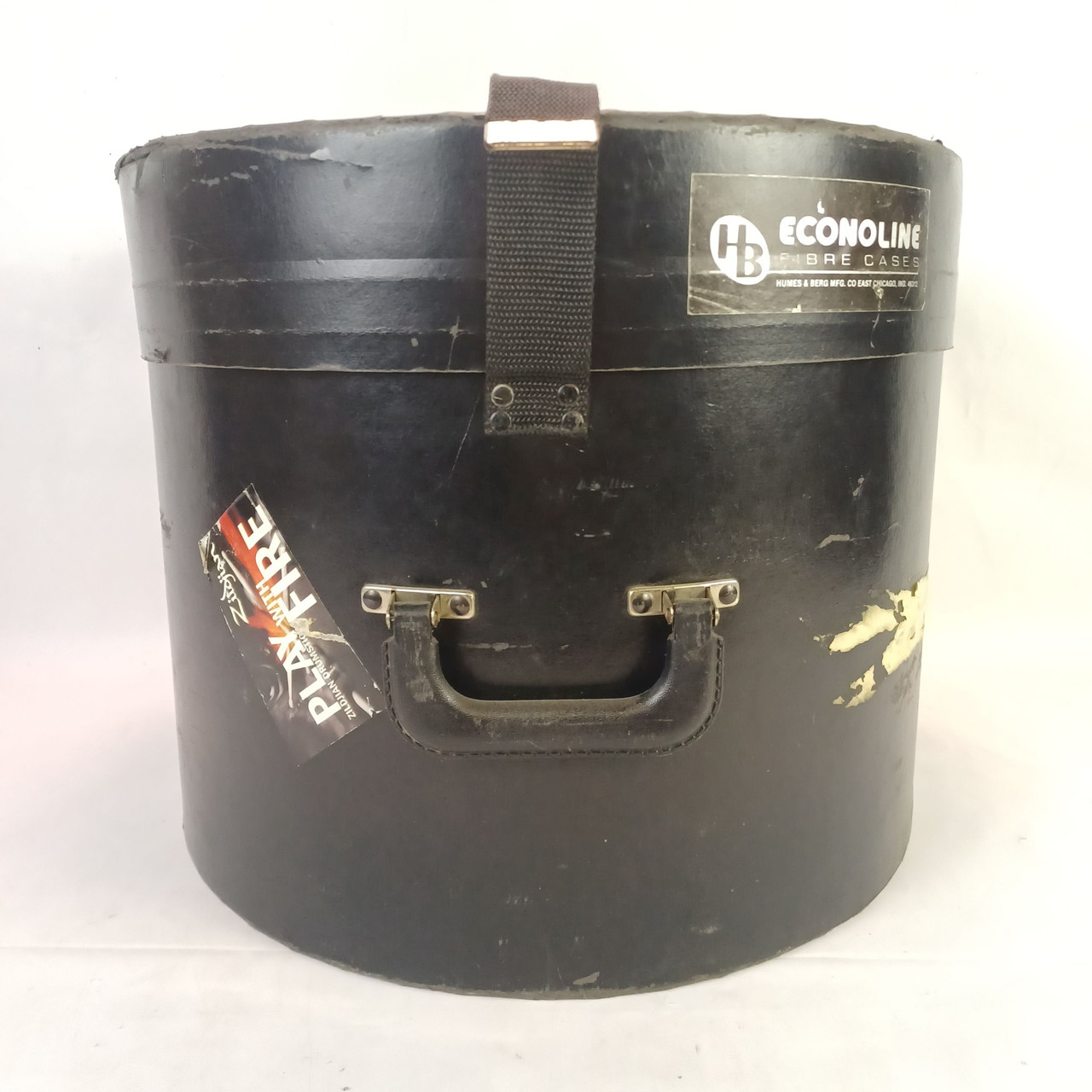 Humes&Berg 12x13" Fiber Drum Case Econoline Fibre Snare/Marching Tom Hard Shell — main photograph