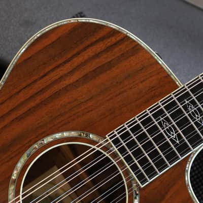 Minty! 2005 Taylor W-65-CE 12-String Walnut Cutaway Acoustic Guitar Natural + HSC image 3
