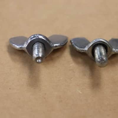 Ludwig 2pk Mickey Mouse 1/4-28" Long Wing Screw Vintage 1960's/1970's #3 image 3