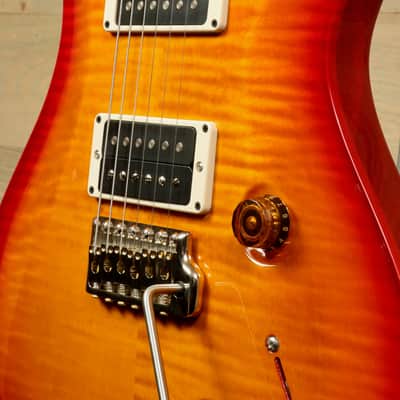 PRS Custom 24 Custom Color (Light Cherry Burst) Nickel Hardware - 2024 Model image 11