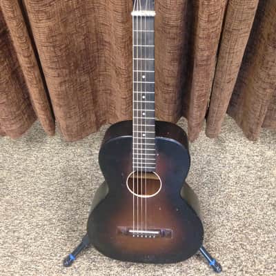 Vintage Oahu Squareneck Acoustic Guitar circa 1930's with Original Case image 4