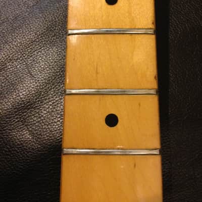 Fender Precision Bass Neck 1975 Maple 1 1/2" nut, "A" width (like jazz bass) image 9