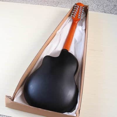 12 String Electric Acoustic Guitar, Laminated Spruce Top Body, Okoume Neck, 23 Frets Fingerboard image 11