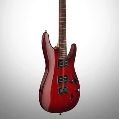 Ibanez S521 Electric Guitar, Blackberry Sunburst image 5