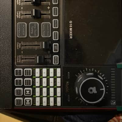 innovatec live sound card audio  mic mixer set 2024 - black metal image 2