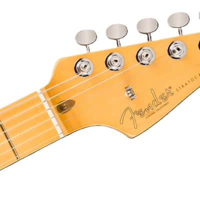 Fender American Professional Classic Stratocaster Electric Guitar - Faded Lake Placid Blue image 5