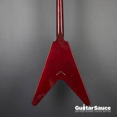 Gibson Flying V Custom Shop 2009 - Burgundy Metallic (Cod.1796UG) image 13
