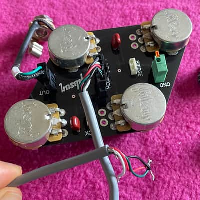 Vintage 2022 Gibson Les Paul QUICK CONNECT wiring harness for les paul paf burst image 17