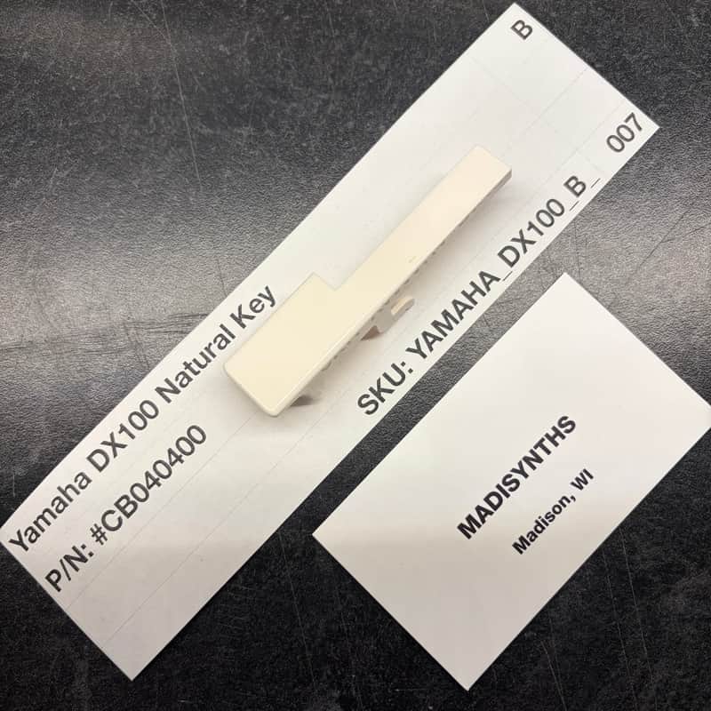 ORIGINAL Yamaha Replacement B Key (CB040400) for DX100, CS01 image 1