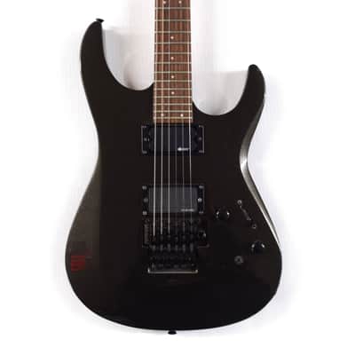 Fernandes FR Model Black Solid Body Electric Guitar image 1
