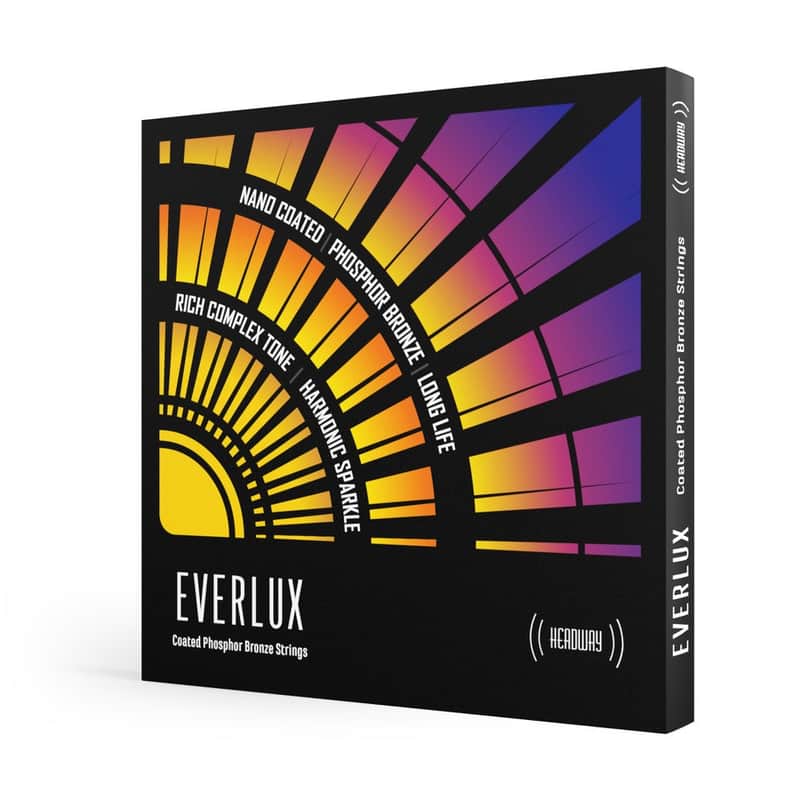 Headway Everlux Coated Phosphor Bronze Strings Ultra Light 10-47 image 1