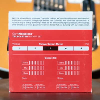 Fender Gen 4 Noiseless Telecaster Pickup Set image 9