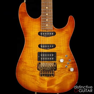 Tom Anderson Drop Top HSS Super Strat w/ Switcheroo Honey Burst