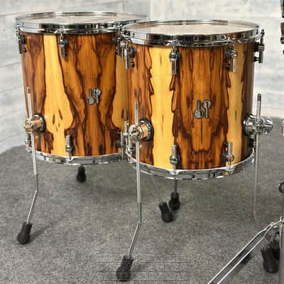 Sonor SQ2 Beech 5pc Drum Set African Marble Semi Gloss image 4