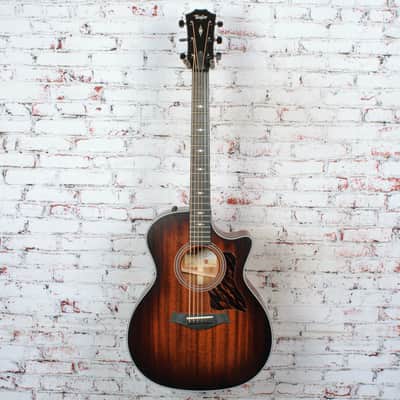 Taylor - (2025) 324ce - Acoustic-Electric Guitar - Mahogany/Mahogany - Shaded Edge Burst Top - w/ Hardshell Case - x5070 image 2