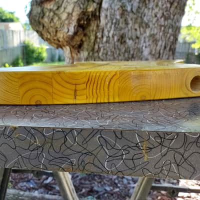 Guitar Body Firebird Tele Style Nitro Finish Nomoonlaser pickguard included image 7