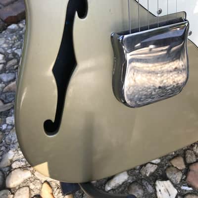 Warmoth Telecaster Thinline Shoreline Gold image 16