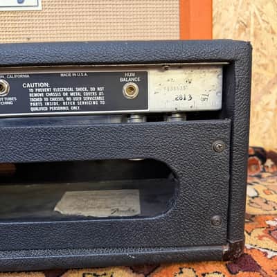 Vintage 1982 Fender Bassman 135 Blackface USA Valve Amplifier Head 1980s Bild 10