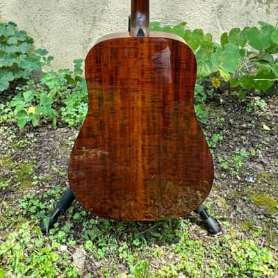 Eastman E10D Extravagant Figured Mahogany Back Red Spruce Top 2017 +/- Exceptional Tone - Natural image 4