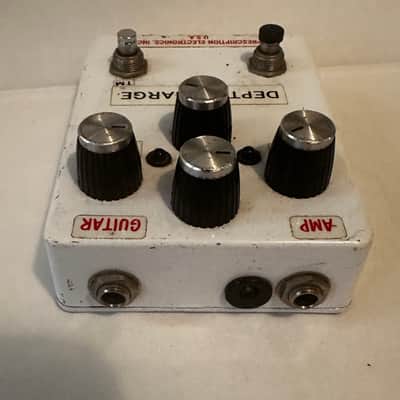 Vintage Prescription Electronics Depth Charge Bass Fuzz Pedal Super Rare!!! image 4