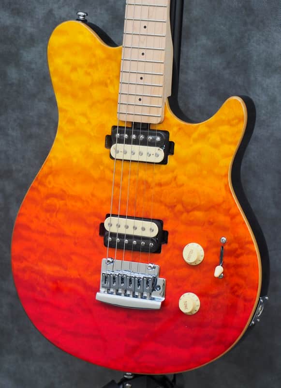 Sterling By Music Man Axis Electric Guitar Spectrum Red Finish - W/Setup image 1