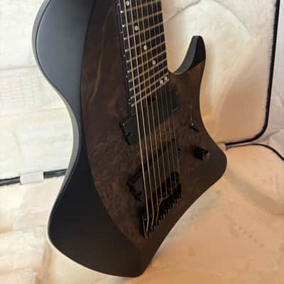 Abasi Concepts Larada Legion 8 2020 - Satin Black/Burl w/ OHSC image 7
