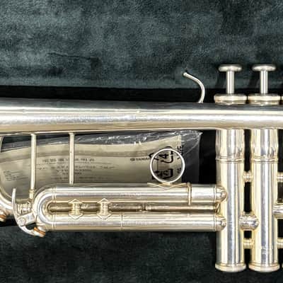 Yamaha Xeno Trumpet, Silver Finish, Model YTR8335 image 9