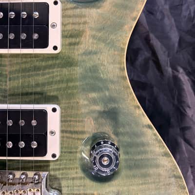 PRS Custom 24 2011 - Present - Tramp2016 PRS Custom 24 USA Core – Trampas Green – All Stock w/ Original Case image 7