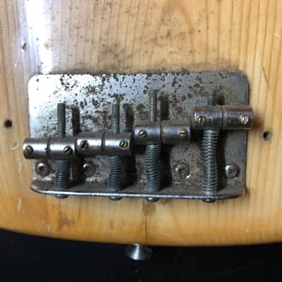 VINTAGE LAWSUIT PROJECT PRECISION BASS 70s - Natural PARTS & REPAIR image 5