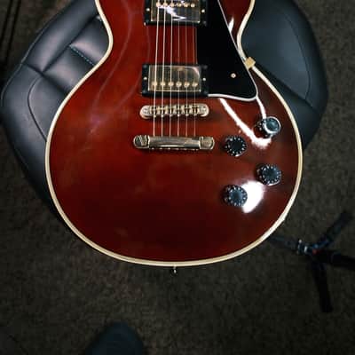 Orville by Gibson LPC Les Paul Custom with Rosewood Fretboard 1991 Wine Red image 2