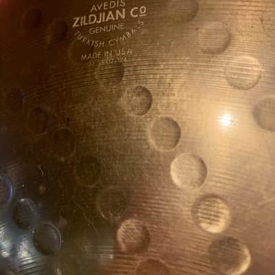 Zildjian 20" Z Custom Ride Cymbal 2nd Generation Pre-owned image 6