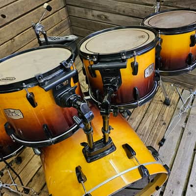 Drum Kit Pearl ELX, Amber Fade Complete USED! RKAMB130726 image 4