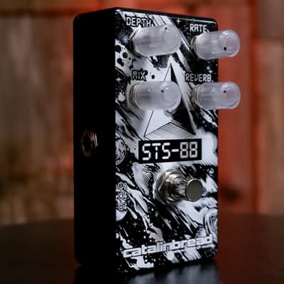 Catalinbread STS-88 Flanger / Reverb 2023 - Present - Black / White image 1