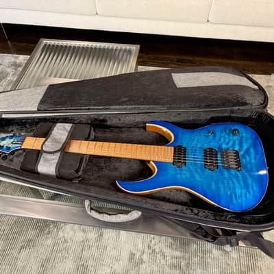 Mayones Duvell Elite; 4A Quilted Maple; 4A Birdseye; BKP TKOs image 12