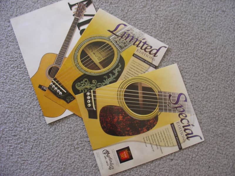 Vintage Martin Guitar Catalog lot image 1