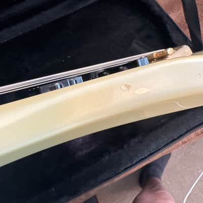 Fender Contemporary Precision Bass Lyte MIJ 1989 - 1995 - Frost White image 6