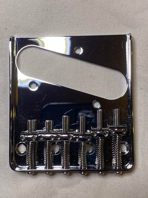 Telecaster-style Bridge 2010ish - Chrome image 1