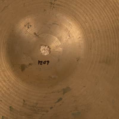 Vintage Kashian 14" Italian Single Hi Hat Cymbal 1209g image 4