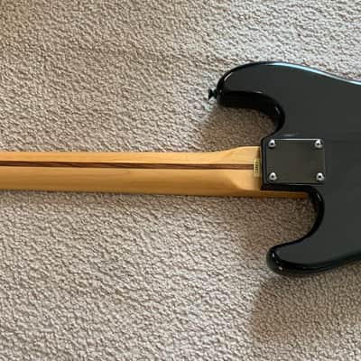 F-Style Bullet H-2 Fender Copy 1980s Metallic Black with Black Hardware image 2