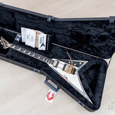 2025 Jackson USA Custom Shop Special Edition Randy Rhoads RR-2H FR Snow White Heavy Relic, Mint w/ Case, Tags image 19
