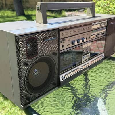 AIWA CA-W2 Rare Vintage Boombox Serviced Warranty Wireless Speakers 3D Sound image 11