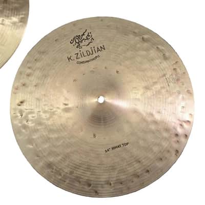 Used Zildjian K Constantinople Hi Hat Cymbals 14" 958/1192 grams - Good image 2