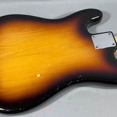 '80's Squier Bullet Bass B-34 3-Color Sunburst image 14