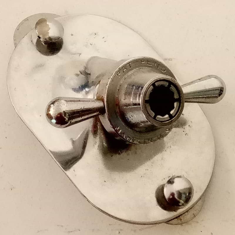 Rogers Prototype Bass Drum Spur/Tom/Cymbal Arm Mount+Machined Collet Rare 2-Hole image 1