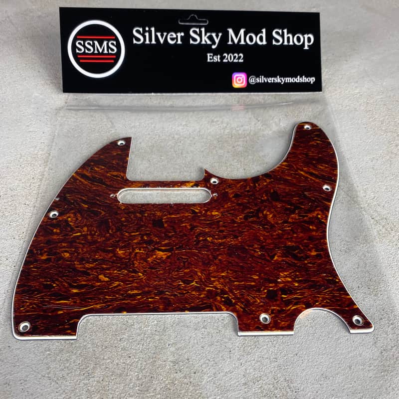 Sire Larry Carlton T3 T7 pickguard Brown tortoise pick guard image 1