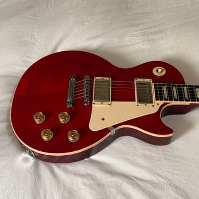 Gibson Les Paul Standard Pearly Gates - Heritage Cherry Red - Eric Clapton, George Harrison "Lucy" Vibe - Free Pro Setup image 2